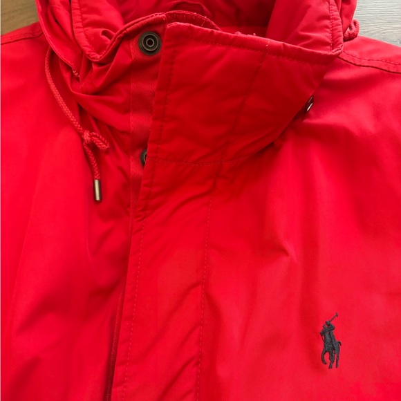 Ralph Lauren Men's Vibrant Red Windbreaker - Picture 2 of 9